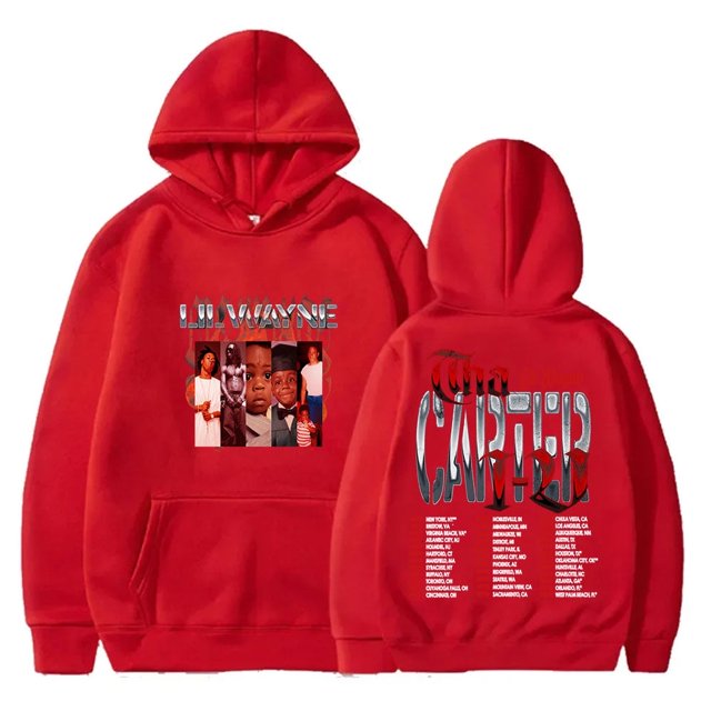 Lil Tha Carter VI sudaderas con capucha ropa de calle jerseys mujeres hombres sudaderas de manga larga