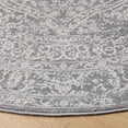 thumbnail image 3 of Safavieh Princeton Tennyson Abstract Area Rug, Gray/Beige, 5' x 5' Round, 3 of 10