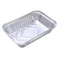 thumbnail image 2 of 50pcs Aluminum Foil Pan - Heavy Duty Cooking Tin Box for Home Kitchen Restaurant, 2 of 8