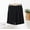 Black, variant on BUIGTTKLOP Plus Size Pajamas Shorts for Women High Waisted Lounge Shorts Wide Leg Loose Comfy Sleep Bottoms Sleepwear