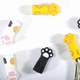 thumbnail image 5 of 5-Pack Leather Scissor Protectors with Safety Sheath, Yellow Covers for Crafting and Sewing Tools, 5 of 5