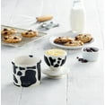 thumbnail image 4 of Butter Bell® Crock – Farmhouse Cow Pattern Ceramic Butter Holder with Lid, Keeper for Spreadable Butter, 4 of 5