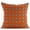 5. Orange (Orange Terracota), variant on Cushion Covers, Decorative Orange 22"x22" (55x55 cm) Pillow Covers, Ribbed Cotton Retro Throw Pillow Covers, Striped Pattern Modern Style - Retro Stripes