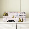 thumbnail image 2 of Erosebridal Happy Camping Sherpa Blanket, Rustic Farmhouse Fuzzy Blanket Throw, Cartoon RV Car Decor, 2 of 5