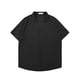 thumbnail image 1 of Playera Elvqul Caballero Negro Casual Liso Manga Corta Solapa, 1 of 6