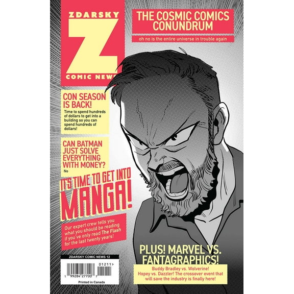 Zdarsky Comic News #12 VF ; ZCN Comic Book