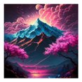 thumbnail image 1 of 5D Diamond Painting Set – Dreamy Landscape Painting, Adult Version, Fully Diamond DIY Art, Frameless., 1 of 8