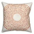 thumbnail image 2 of Creative Products Round Orange Dashes 20x20 Indoor / Outdoor Pillow, 2 of 2
