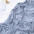 thumbnail image 3 of Cheesecloth Table Runner, 10ft Gauze Table Runner, Cheese Cloth Table Runner, Easily Manipulated Sheer Table Runner With Crinkle, Boho Table Runner For Party, 3 of 8