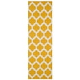 thumbnail image 5 of SAFAVIEH Montauk Proinsias Geometric Cotton Area Rug, Yellow/Ivory, 4' x 6', 5 of 10