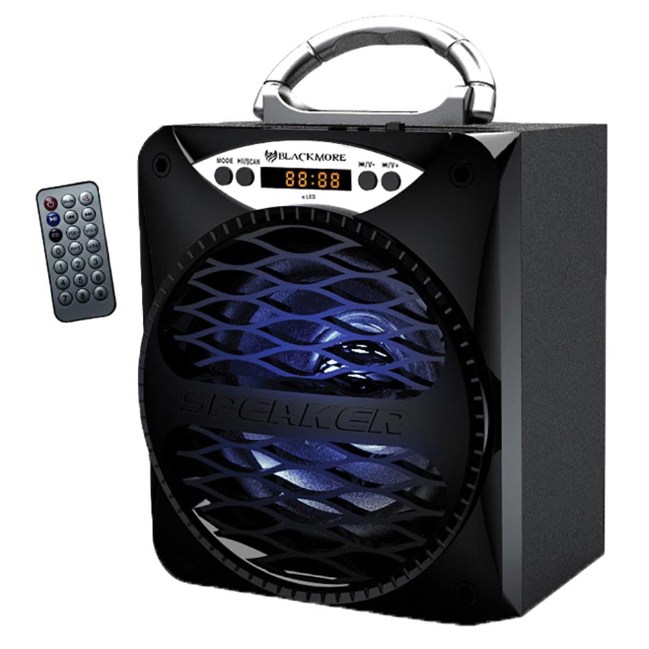 Blackmore BRS1107 6.5 in. 250W Maximum Bluetooth Rechargeable Speaker