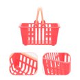 thumbnail image 1 of OULII 10Set Mini Grocery Basket Miniature Design Red Storage for Supermarket Simulation, 1 of 8