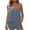 Gray, variant on 2 Piece Sets for Women Strapless Tube Tops & Basic Shorts with Pockets Solid Color Casual Outfits for Beach Vacation Outdoor