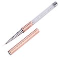 thumbnail image 4 of stanreset Rose Gold Crystal Art Brush Painting Flower Drawing Line Pen Gel Polish Tip Design Tool Manicure No.04 1Set, 4 of 6
