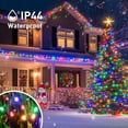 thumbnail image 3 of Guirnalda de luces solares JMEXSUSS 400 LED, 46 m, multicolor, resistente al agua, 3 of 9