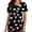 #382-Multicolor, variant on Women's Casual V-Neck Short Sleeve Top with Valentine's Day All-Over Print and Pocket for Work and Daily Use