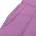 thumbnail image 6 of RYRJJ Women's Fall Two Piece Outfits Open Front Blazer Jacket and Wide Leg Pants with Pockets Business Casual Suit Sets(Purple,M), 6 of 7