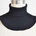 thumbnail image 6 of Solid Color Dickey False Fake Collar Turtleneck Detachable Half Top Neck Cover, 6 of 19