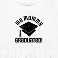 thumbnail image 4 of Inktastic My Mommy Graduated College Graduate Girls Baby Dress, 4 of 5
