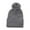 Grey, variant on LIZENG Beanie for Kids Toddler Baby Soft Knit Winter Hat with Folded Brim Unisex Cute Winter Cap Hat and Mitten Set