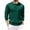 Green_S04^5827, variant on Fabrcox Mens Long Sleeve Polo Shirts Fall Button Collared Long Sleeved T Shirts Casual Solid Color Basic Lightweight Tops Shirts,Red 2XL