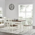 thumbnail image 3 of Shelby 5-Piece Dining Set in White Finish, 3 of 3