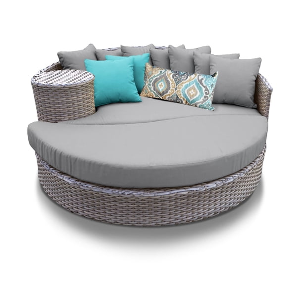 Harmony Circular Sun Bed - Outdoor Wicker Patio Furniture ...