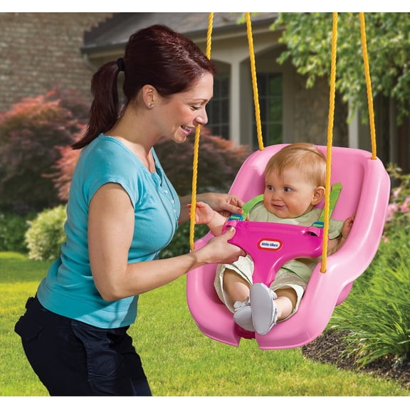 Little Tikes 2-in-1 Snug 'n Secure Swing Blue