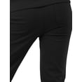 thumbnail image 4 of Ma Croix Womens Premium French Terry Joggers Wrinkle Resistant Sweatpants, 4 of 6