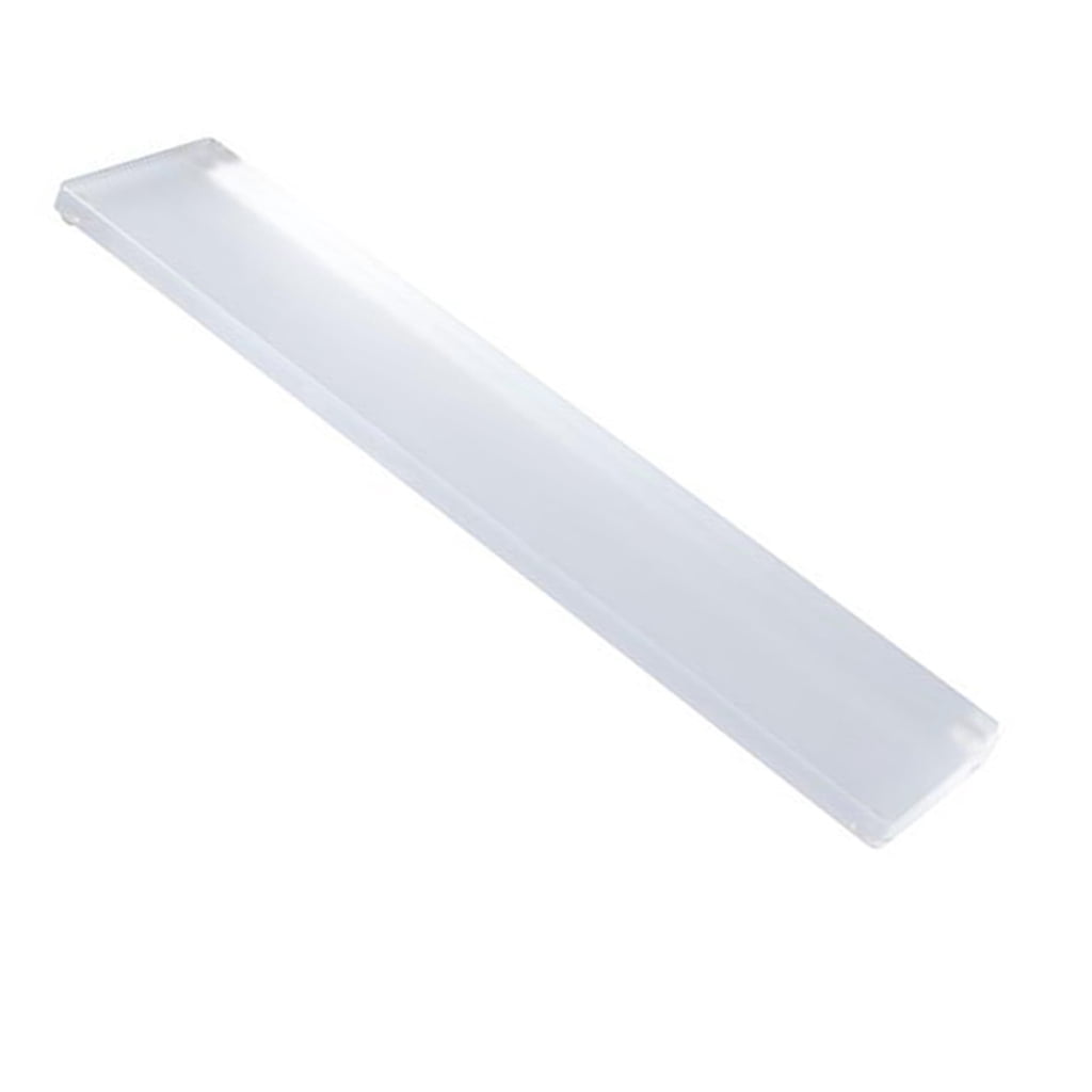 Acrylic Keyboard Wrist Rest, Transparent Ergonomic Wrist Support Pad for Typists and Gamers, Antislip Base