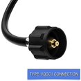 thumbnail image 3 of 4ft LPG Hose Propane Adapter 1 Lb To 25 Lb Hose Assembly Propane Tank Converter Replacement For Camping Stove Portable Grill Heater Type 1 Connection, 3 of 5