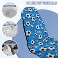 thumbnail image 4 of ZUXONGSY Car Seat Cover Towel Football Blue Print Bucket Seat Protector for Cars Wear-Resistan Sprints Towel Vehicle Seat Covers with Storage Bag, 4 of 8