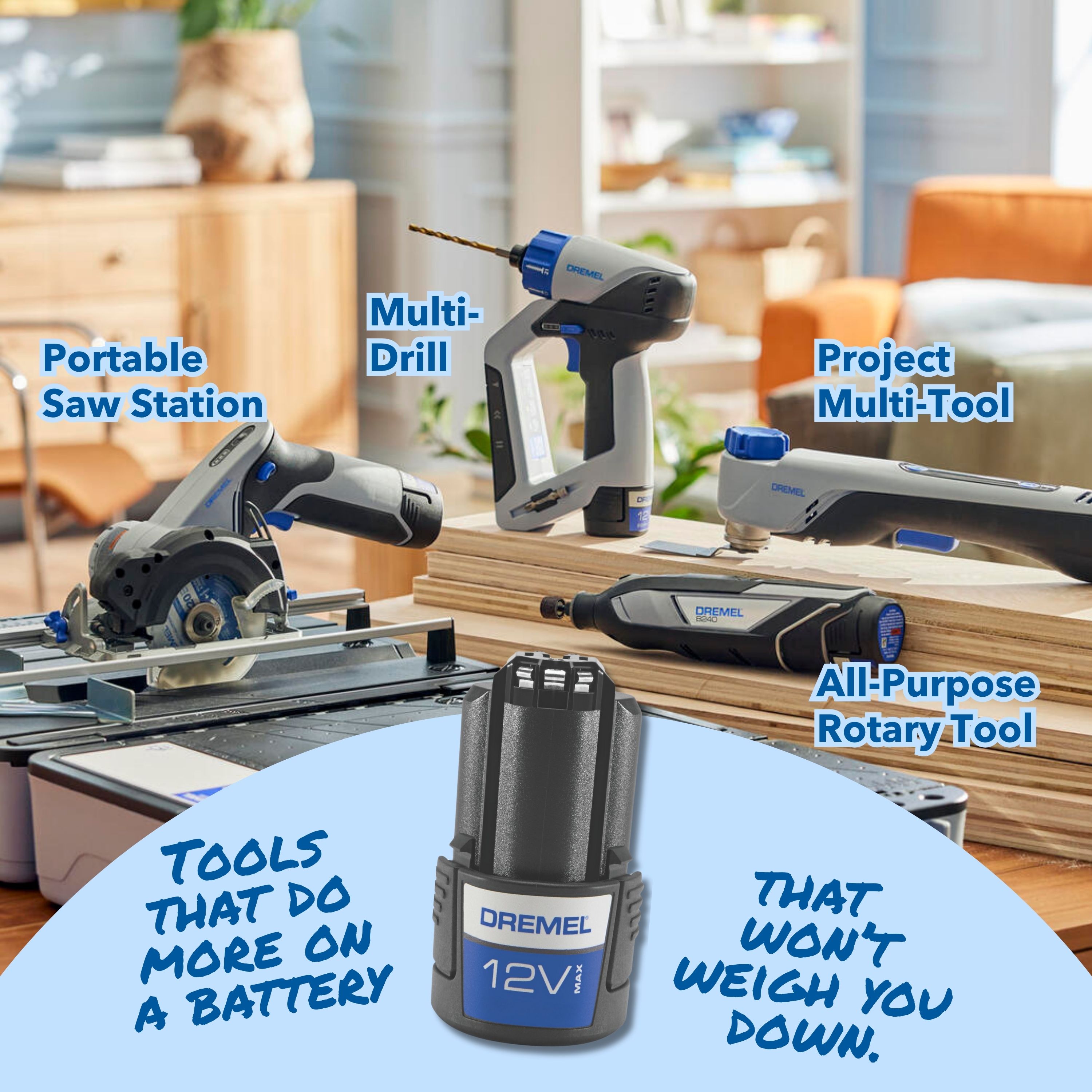 Dremel Blueprint 3-in-1 Drill/Driver with Stud Finder & Laser photo 7