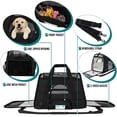thumbnail image 3 of PetAmi Transportín para mascotas aprobado por la aerolínea para gatos, transportador de perros de lado suave para perros pequeños, suministros de viaje para gatos, accesorios para gatos de interior, b, 3 of 5