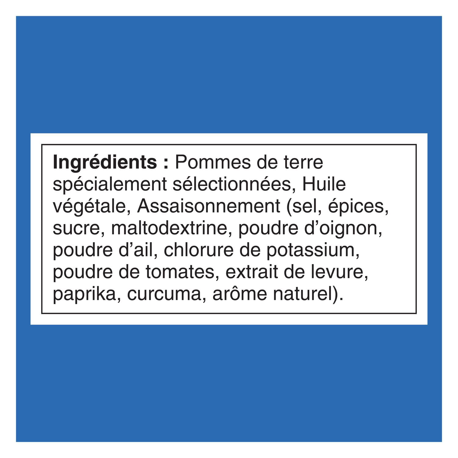Lay’s croustilles assaisonnées ondulées Masala magique