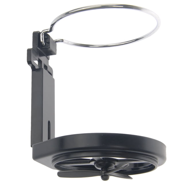 unbranded Portavasos Negro Para Con Clip Doble Y Ventilación Para Y