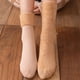 thumbnail image 1 of Calcetines de mujer cálidos con forro polar hasta la pantorrilla | Calcetines de invierno suaves y gruesos para estar en casa | Calcetines cómodos para dormir y proteger los pies del frío, 1 of 1