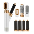 thumbnail image 2 of Refurbished Happy Shop Airwrap Styler 7-in-1 Multifunctional Hair Styler with Negative Ion Technology, Ceramic Coating, Black, 2 of 3