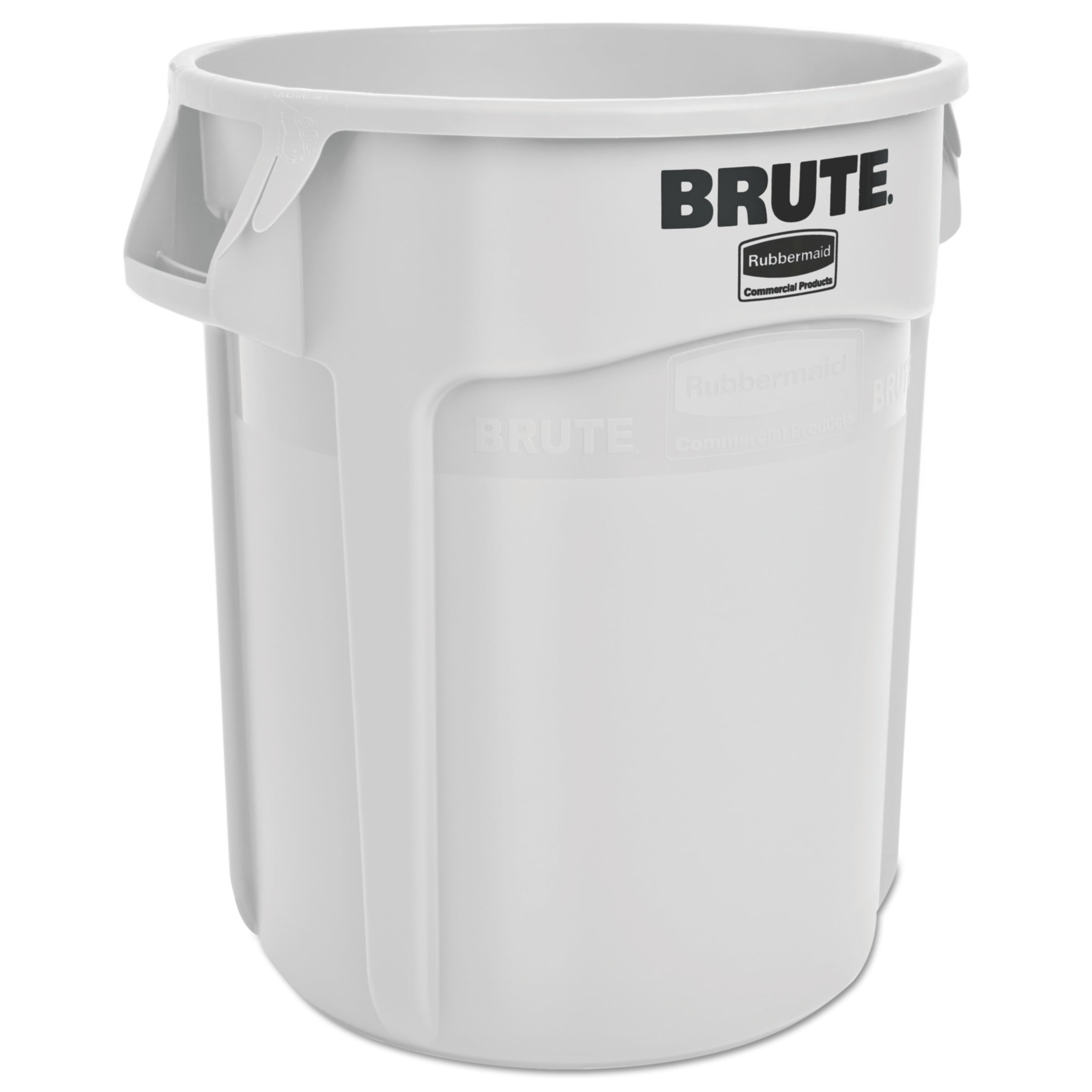 white garbage bin