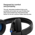 thumbnail image 5 of Belkin SoundForm Inspire Wireless Over-Ear Headset for Kids, Online Learning & Travel w/Built-in Microphone, 85dB Safe Volume Limit, 35H Battery - Compatible w/iPhone, iPad, Galaxy & More - Black, 5 of 5