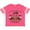 Football Pink and White, variant on In October We Wear Pink with Ribbon and Pink Pumpkins Boys or Girls Toddler T-Shirt