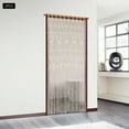 thumbnail image 2 of Macrame Wall Hanging Tapestry Curtains Boho Curtain Panels Handmade Wall Decor, 2 of 9