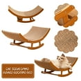 Clerance! Cat scratching board rocking bed For play and sleep