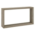 thumbnail image 2 of Evelyn&Zoe Osmond 55" Wide Rectangular Console Table, Antiqued Gray Oak, 2 of 8