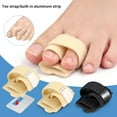 thumbnail image 6 of Adjustable Toe Straightener Breathable Bunion Corrector Non-Deformed Foot Wear Aluminum Plate Toe Finger Support Fixed, 6 of 9