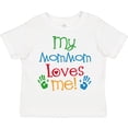 thumbnail image 3 of Inktastic MomMom Loves me Childs Boys or Girls Toddler T-Shirt, 3 of 5