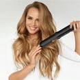 thumbnail image 4 of Tuscom 2-in-1 Mini Hair Straightener and Curler - Dual Voltage 110V-220V Travel Size Flat Iron with Ceramic Floating Plates, Portable Compact Styling Tool for Straightening & Curling, 4 of 6