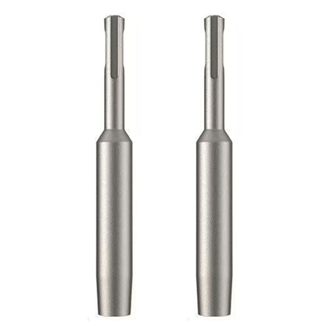 2Pc SDS Plus Ground Rod Driver 12mm Earth Stake Hammer Drill Grounding Rod Metal Ground Rod Driver Power Tool