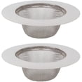 thumbnail image 1 of RV Filtro de fregadero de cocina de 2 piezas, filtro de fregadero de acero inoxidable, filtro de drenaje de acero inoxidable, colador de fregadero de cocina, para fregadero de cocina, baño, lavabo, bañeras-9cm Sailing Electrónica, 1 of 5