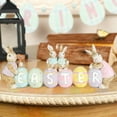 thumbnail image 1 of Decoración de conejo de Pascua, decoración para el hogar, regalos para la sala de estar, decoraciones de resina, decoraciones de jardín, 1 of 7
